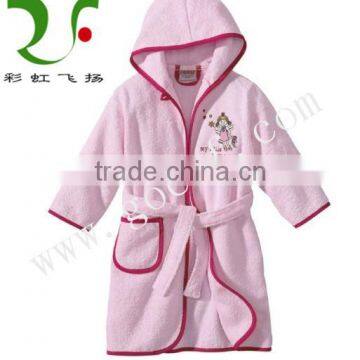 100% Cotton Terrycloth Toddler Bathrobes photo-4