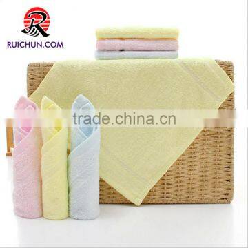 wholesale bamboo 25*25cm baby small face towel