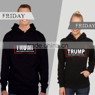 Long Sleeve Hoodies Donald Trump Hoodie Make America Great Again 2017 President