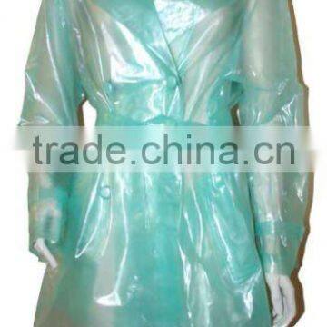 PVC Trench Coat