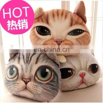 3D Print Cute Cat 2015 Halloween Product Cartoon Pillow Cushion