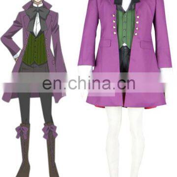 Rose team-Free Shipping Black Butler Kuroshitsuji Alois Trancy Boy Lolita Suit Anime Sexy Halloween Carnival Costume