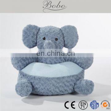 Elephant shape stuffed mini kids animal sofa chair