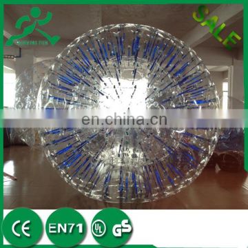 Factory Supply event/party shinny zorb ball glowing human hamster ball inflatable grass zorb balls for sale