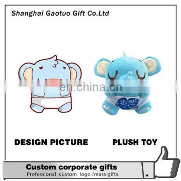 Customized Logo Custom Handmade Stuffed Animals Plush Toy photo-5