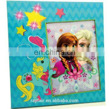 DIY Fashion Photo Frames for Kids With Colorfull Lights