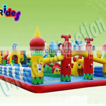 happy forest theme inflatable fun city combo games