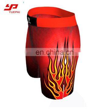 Wholesale sublimated printed spandex mma shorts fashion mma board shorts