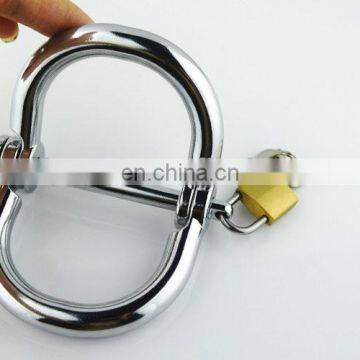 Electronic Handcuff, Metal Stainless Steel Handcuff for Adult Couple Fun Game Product photo-4