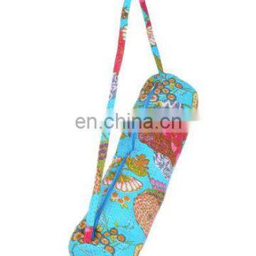 Indian Designer Gymnastic Yoga Mat Long Cross Body Yoga Mat Bag Unisex Traditonal Hippie Tote Bag