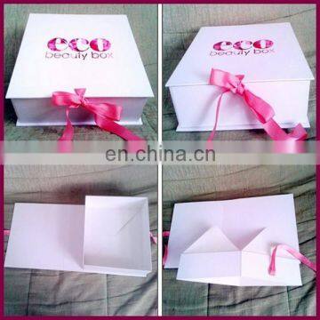 Luxury upscale boxes for cloting customized garment package gift box for packing