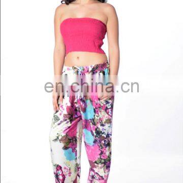 Newest hot sale women Unisex Harem Genie Gypsy Aladdin Pants mens sports polyester track pants