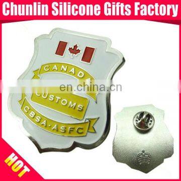 Engraved with Color Filled Metal Badges