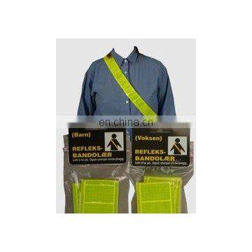 Reflective Shoulder Belt for a Safe Walking