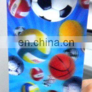 3D lenticular bookmark