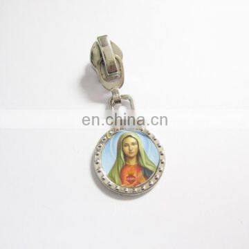 Catholic religious items zipper slider pull