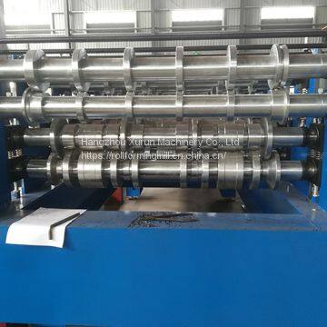 PPGI Steel Tile and Trapezoidal Sheet Double Layer Forming Dual Level Roll Forming Machine photo-4