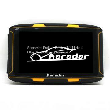 5 inch Best Motorcycle GPS Navigator Waterproof IPX7 Ublox 8 GPS Chip