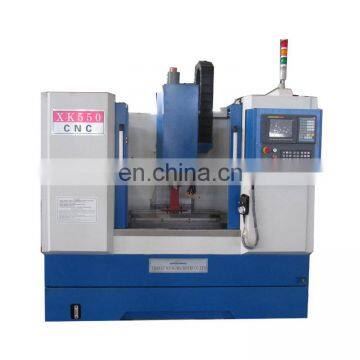 VMC550 automatic 3 axis vertical turret cnc milling machine center