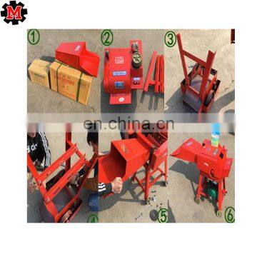 Small farm use chaff cutter for silage chopping