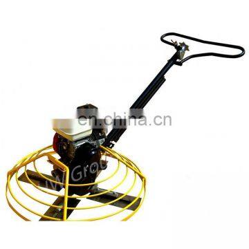 Gasoline operated superior power trowel for road construction