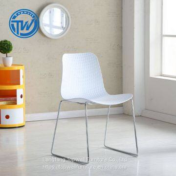 DC-6060-2 Topwell Wholesale Plastic Chair Modern Dining Chair Leisure Chair