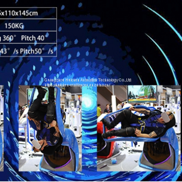 UK And Europe Market 9d VR Cinema Virtual Alliance 360 Degree Rotating VR Chair Cinema VR Room
