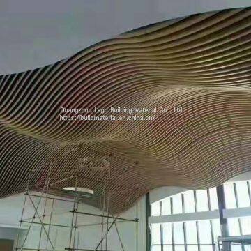 Marble Outdoor Aluminum Square Pass Offices To Map Custom photo-2