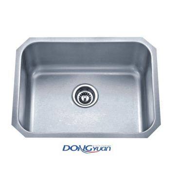 Guangdong Dongyuan Kitchenware UPC certificated Stainless Steel Single Bowl Kitchen Sinks