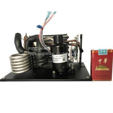 Water Cooled DC Condensing Unit with Plate Heat Exchanger for Medical and Beauty Small Cooling Application