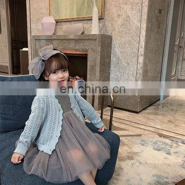 C1052/Spring Newest Design Fashionable Baby Girls Sweater Coat photo-3