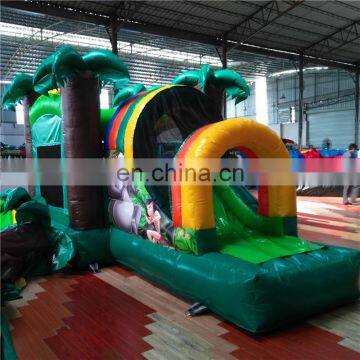 Best Price Popular Inflatable 3 in 1 Combo, Inflatable Forest Tribes Bouncer Slide,Jumping Castle for Kids In Stock photo-4