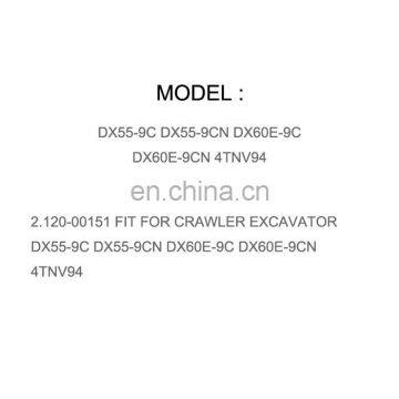 DIESEL ENGINE PARTS BOLT PLATED M8X60 2.120-00151 FIT FOR CRAWLER EXCAVATOR DX55-9C DX55-9CN DX60E-9C DX60E-9CN 4TNV94