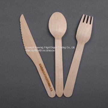 Biodegradable Disposable Wooden Cutlery Sets