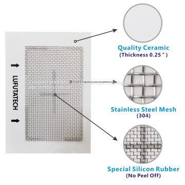 Lufuta Universal Ceramic Ozone Plates 6.5'X4.5 photo-2