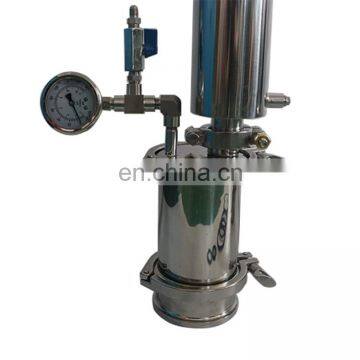 BHO 90 gr Extractor Dewax Column Passive Closed Loop Extractor With Splatter Platter photo-5
