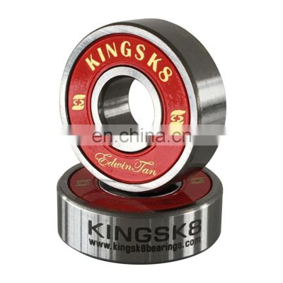 Red skateboard ball bearings, ball bearings for skateboard