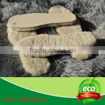 Natural sheepskin winner shoe insole