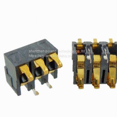 3P Battery Holder 68 / 77 Battery Holder 6.8mm/7.7mm High 3P Shrapnel Battery Connector Shrapnel Gold Plating photo-2