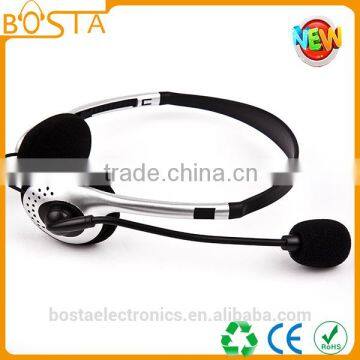 2015 new style simple cheap headset with mic