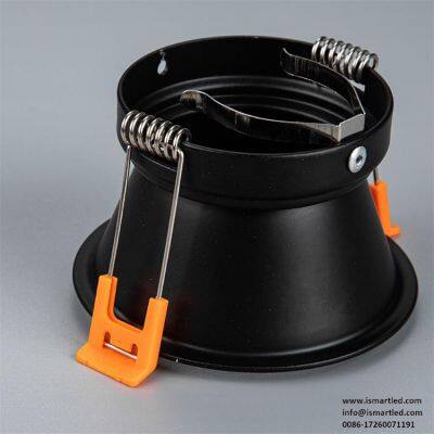 Anti Glare Black Round Recessed Led Spotlight Frames photo-5