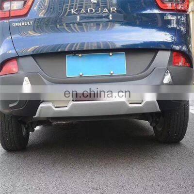 car body parts ABS material accessories front and rear bumper guard for Renault Kadjar bumper  protector