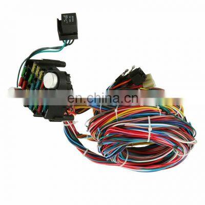 Hot Rod Parts 21 Circuit Wiring Harness for Muscle Car Chevy Ford