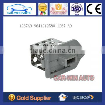 citroen c5 c8 peugeot 206 307 406 Radiator cooling Fan Motor Resistor heating fan resistance relay 1267A9 9641212580 1267.A9