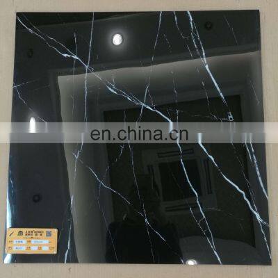 Foshan Tiles Ceramics 600x600 Polished Porcelain Tiles for Floor and Wall Black Tiles Ceramic photo-3