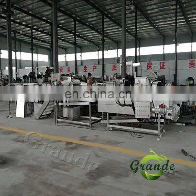 30-60KG Potato Crisps Line Making Sweet French Fries Machines Potato Crispy Machine photo-3