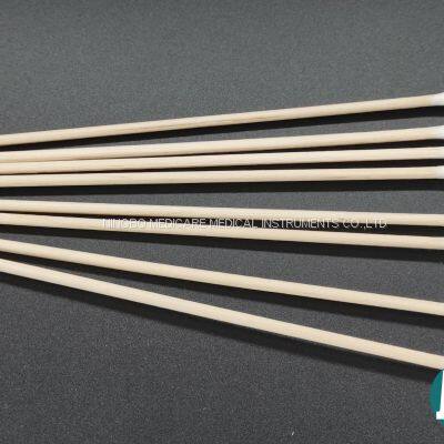 Cotton Applicator Cotton Bud Sterile Swab Wooden Applicator Stick Plastic Applicator photo-2