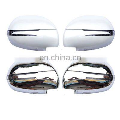 Wholesale Car Review Mirrror Cover With LED Door Wing Mirror for Land Cruiser Prado 120 GRJ120 2003 2009 photo-2
