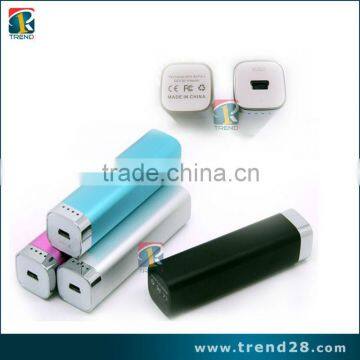 Aluminum Alloy Shell 2200mAh External Battery Pack High Capacity Power Bank Charger photo-2