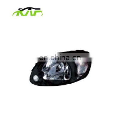 For Hyundai 2003-05 Accent Head Lamp, Black R 92102-25530 L 92101-25530, Auto Headlamps